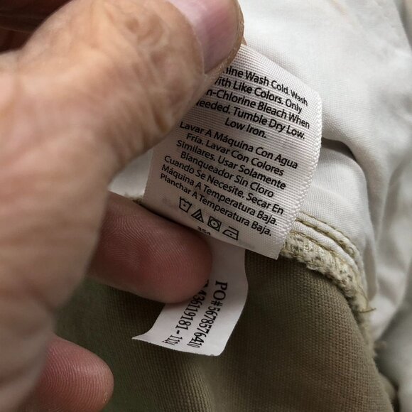 George Mens Shorts Size 42 Lot Of Two Casual Summer Chino Classic Khaki Tan Blue - Picture 14 of 16